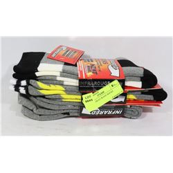 3PK MEN HEAT WAVE SOCKS