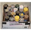 Image 1 : BOX OF ASSORTED SPRAY PAINTS
