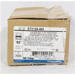 STAR TECK CONNECTOR 1-1/4" CABLE FITTING