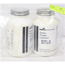 STL8 SCREW HEAD LUBRICANT 8OZ TWO BOTTLES