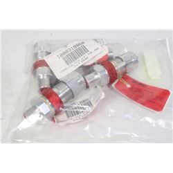 TECK CABLE CONNECTOR 3/4" HUB 4 UNITS