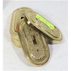 BRASS LIGHT SWITCH & OUTLET COVERS - MADE IN ITALY