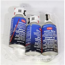 FREEZE SPRAY 284G 3 BOTTLES