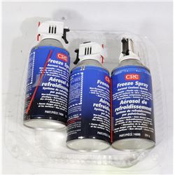 FREEZE SPRAY 284G 3 BOTTLES