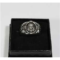 925 STERLING MENS "SPIRIT OF THE WARRIOR"