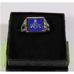 MENS MASONIC RING SIZE 11