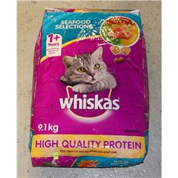 BAG OF WHISKAS CAT FOOD
