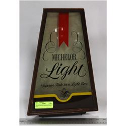 VINTAGE MICHELOB BEER LIGHT UP SIGN