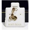 Image 1 : 44) 14KT YELLOW GOLD FANCY CUT & COLORED DIAMOND
