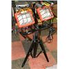 Image 1 : DUAL LAMP HAUSSMAN XPERT PORTABLE WORK LIGHT