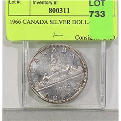 1966 CANADA SILVER DOLLAR
