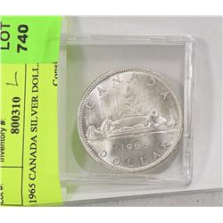 1965 CANADA SILVER DOLLAR