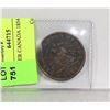 Image 1 : CAD UPPER CANADA 1854 COIN