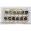 Image 1 : 1999 CANADIAN QUARTER MILLENNIUM SET ALL MONTHS