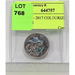 CAD 1897 - 2017 COLOURIZED QUARTER