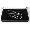 Image 1 : 925 STERLING SILVER 22" NECKLACE
