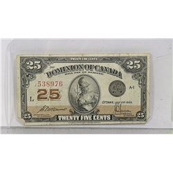 CAD 1923 SHINPLASTER