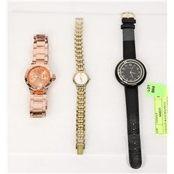 3 ESTATE WATCHES,PIEUE NICOL,CHATELAINE,CARDINAL