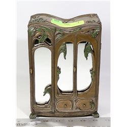 HEAVY ORNATE JEWELLRY CHEST