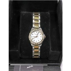 BULOVA 22 DIAMONDS TWO TONE LADIES WATCH