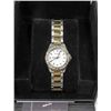 Image 1 : BULOVA 22 DIAMONDS TWO TONE LADIES WATCH