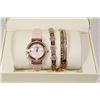 Image 1 : NEW ANNE KLEIN CERAMIC WATCH SET SWAROVSKI