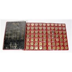 PENNY COLLECTION 1/2 CANADIAN & 1/2 AMERICAN