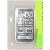 Image 1 : .999 SILVER TROY OUNCE BAR