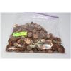 Image 1 : LARGE BAG OF PENNIES