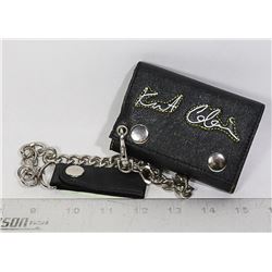 NEW KURT COBAIN / NIRVANA  WALLET WITH CHAIN