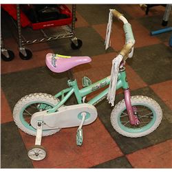 KIDS SUPERCYCLE BIKE WITH TRAINING WHEELS