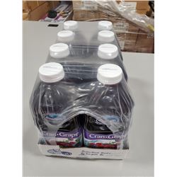 CASE OF 8 1.89L OCEAN SPRAY CRAN-GRAPE COCKTAIL