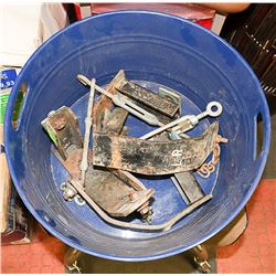 SLIDE IN TRUCK CAMPER HOLD DOWNS