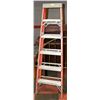 Image 1 : FIBREGLASS STEP LADDER- 6'- LOUISVILLE BRAND
