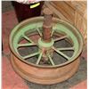 Image 1 : VINTAGE STEEL WHEEL