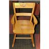Image 1 : KIDS WOOD ROCKING CHAIR