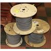 Image 1 : 3 SPOOLS OF CONDUIT WIRE