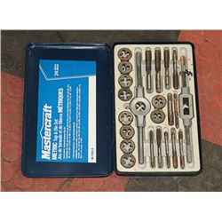 MASTER CRAFT 24PCS METRIC TAP AND DIE SET