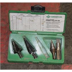 GREENLEE KWIK STEPPER 35884 STEP BIT KIT, MISSING