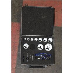 NEW 14PCS MASTER CRAFT HOLE SAW KIT MISSING ONE