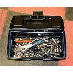 MASTERCRAFT TOOL BOX W/ SOCKETS & WRENCHES