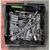 Image 1 : BIN OF ASSORTED SOCKETS AND RATCHETS