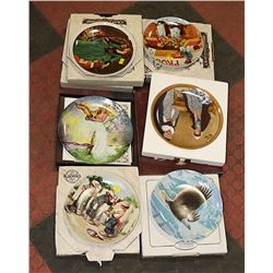 7 ASSORTED COLLECTOR PLATES