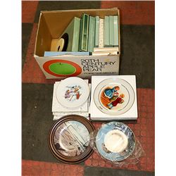 BOX OF COLLECTOR PLATES