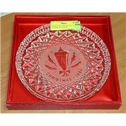 ORIGINAL WATERFORD CRYSTAL CENTERPLATE DÉCOR