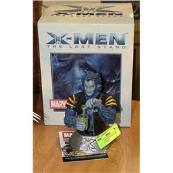 X-MEN THE LAST STAND, BEAST BUST WITH COA