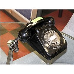 VINTAGE CHROMEDIAL ROTARY TELEPHONE