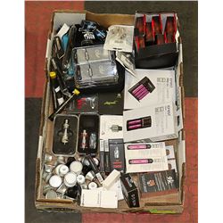 LARGE FLAT OF VAPE ACCESSORIES, PRODUCTS AND MORE