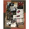Image 1 : LARGE FLAT OF VAPE ACCESSORIES, PRODUCTS AND MORE