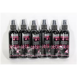 6 PACK SHAMPOOHEADS PROFESSIONAL STRAWBERRY KISS